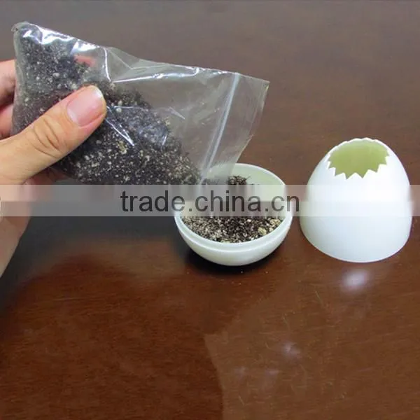 For 2015 promotional gift mini eggshell flower pot plastic injection mould parts
