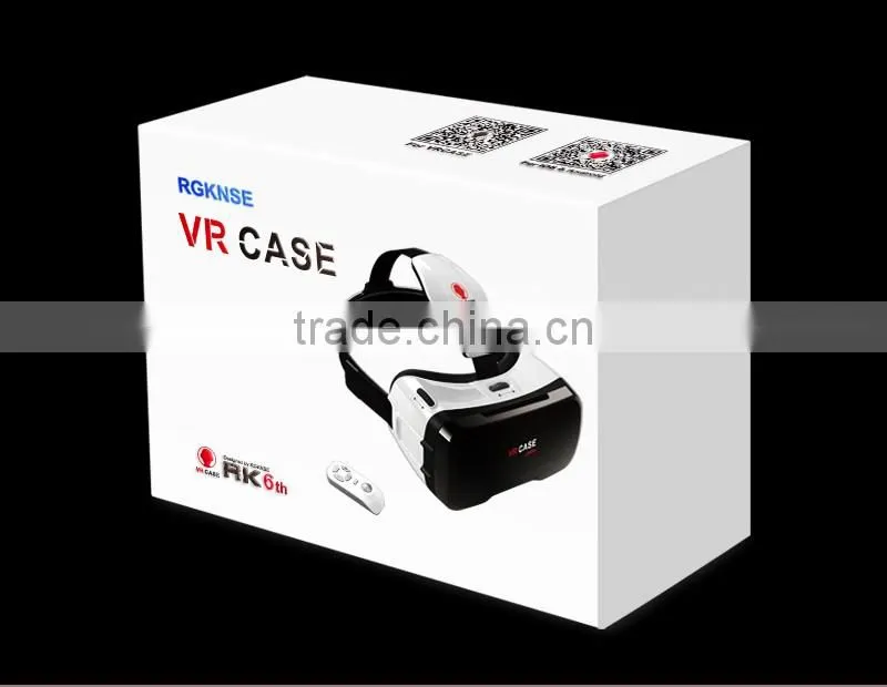 Fashion Design VR CASE 3D Glasses VR CASE 6 th Generation Headset For 3D Movies and Games