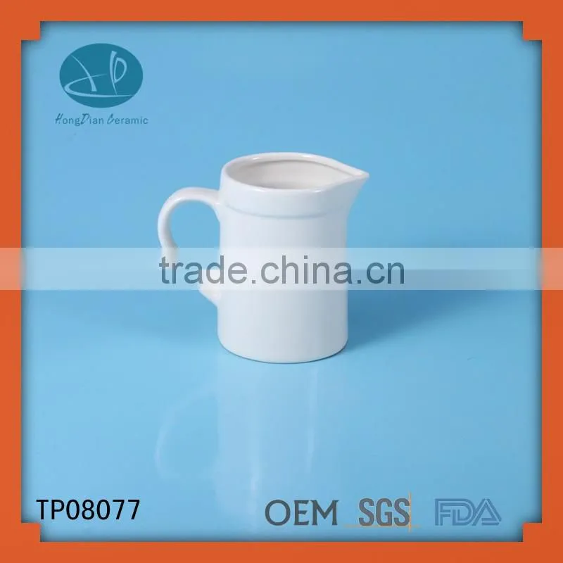 milk pot,milk pot with printing,creamer jug,gravy boat