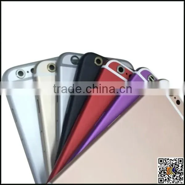 New Wholesale OEM Back Cover for iPhone 6s/6splus Housing,for iphone 6s colored housing custom