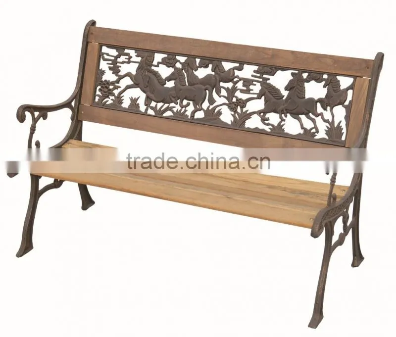 Trade Assurance garden Furniture antique cast iron bench supplier