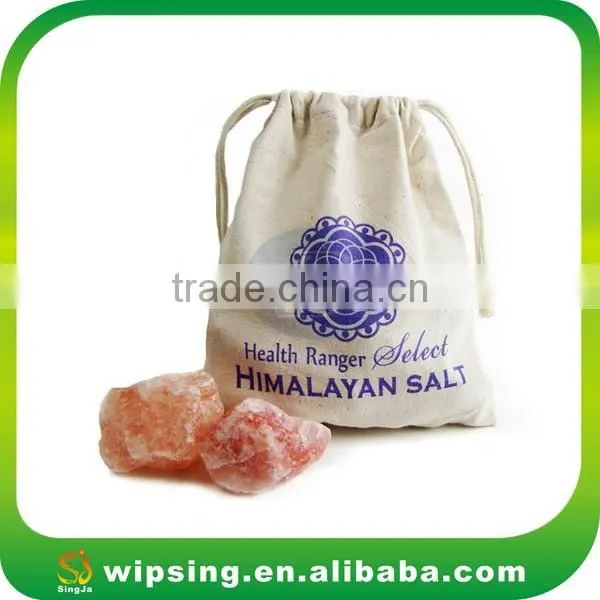 Promotional Gift Cotton Calico Drawstring Bag