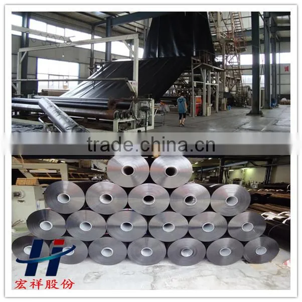 black color hdpe geomembrane used in salt industry anti-seepage