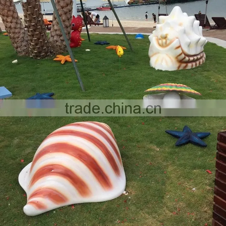 FRP sea animal decoration