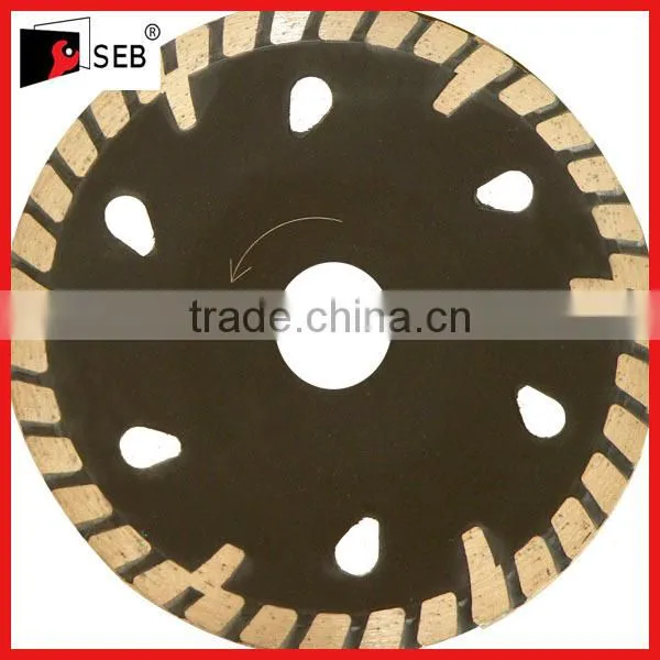 hot pressed dry type good sharpness manufacturer diamond stone cutting blades