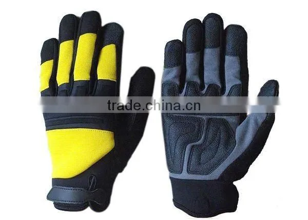 Reflective stripe traffic police glovesJRS315