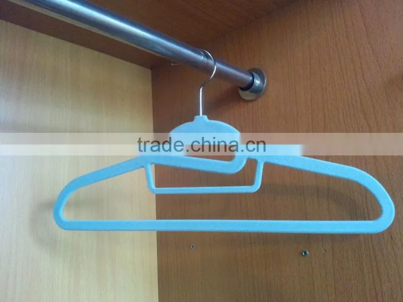 Used clothes hangers