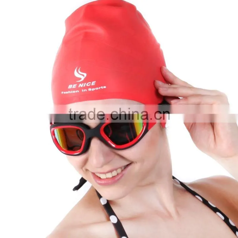 Waterproof swimming caps custom swim caps no minimum (CAP-1100)