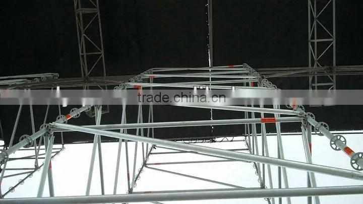 Ringlock scaffolding accessory diagonal brace cast steel head
