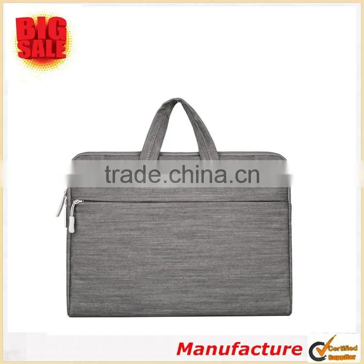 Fabric Durable Multicompartment laptop sleeve with Shoulder Strap for 13 Inch MacBook Pro, MacBook Air, Notebook Computer