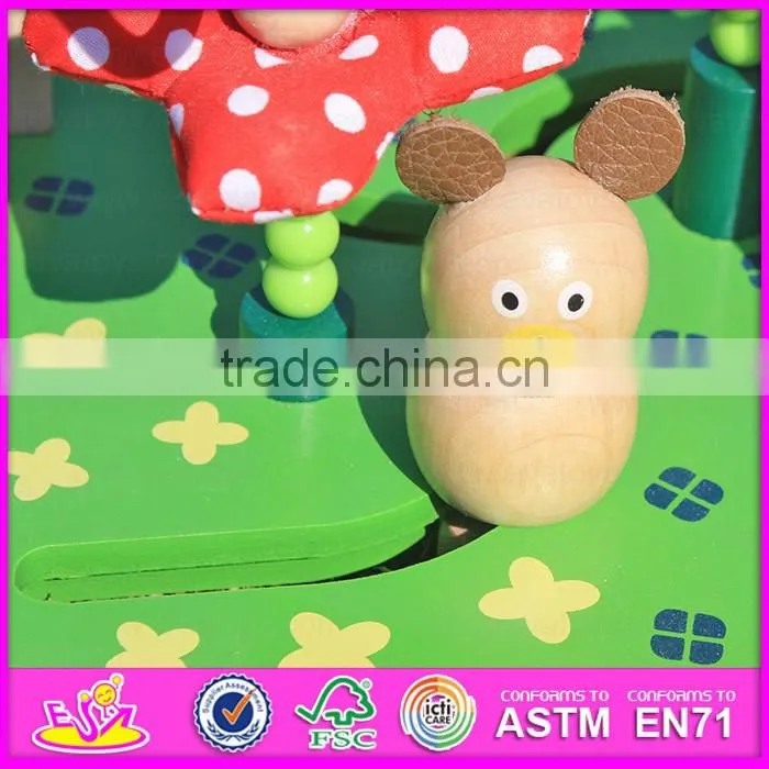 2016 best sale wooden baby games W11B057
