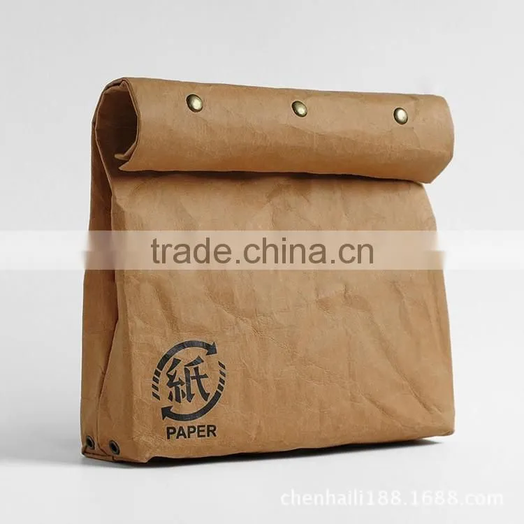 Promotional new design lunch bag Craft Paper Tyvek Ice Cooler Lunch Bags