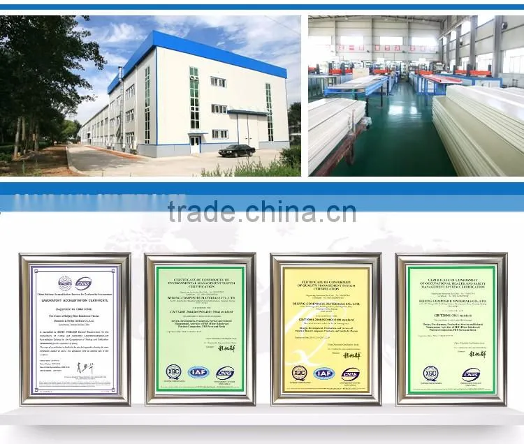 FRP composite pole for the electronic transmission and distribution