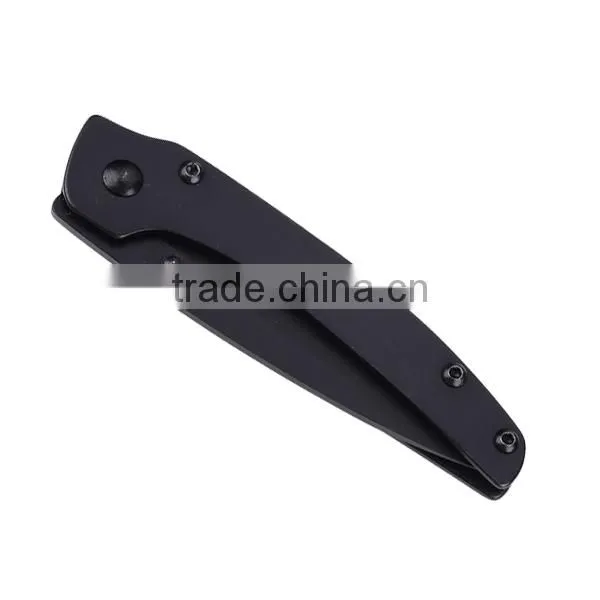 A21-1033 Stainless Steel Black Blade Tactical Folding Pocket Knife