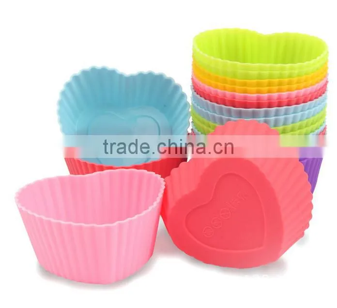 11147 Lovely mini star shaped Eco-friendly silicon cake silicone mold
