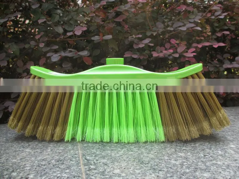 Low price wooden handle Plastic Brooms