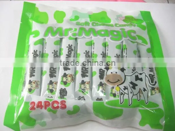 Halal Coconut Flavoured Chew Soft Candy