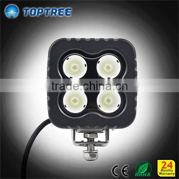 7" Round LED High/Low Beam Headlight 12V with Adjustable Mount