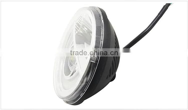 Off road LED driving light 7 inch Hi low beam Headlight LED auxiliary driving lights