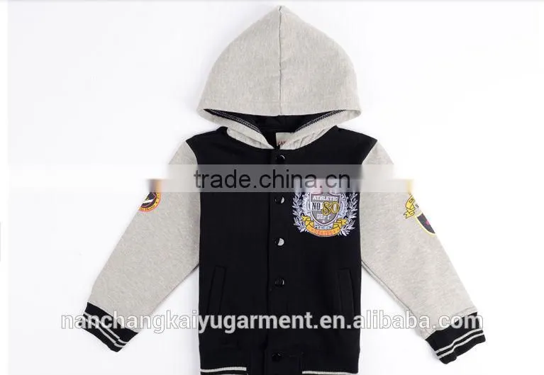 wholesale hoodies fleece embroidery hoodie for chirlden