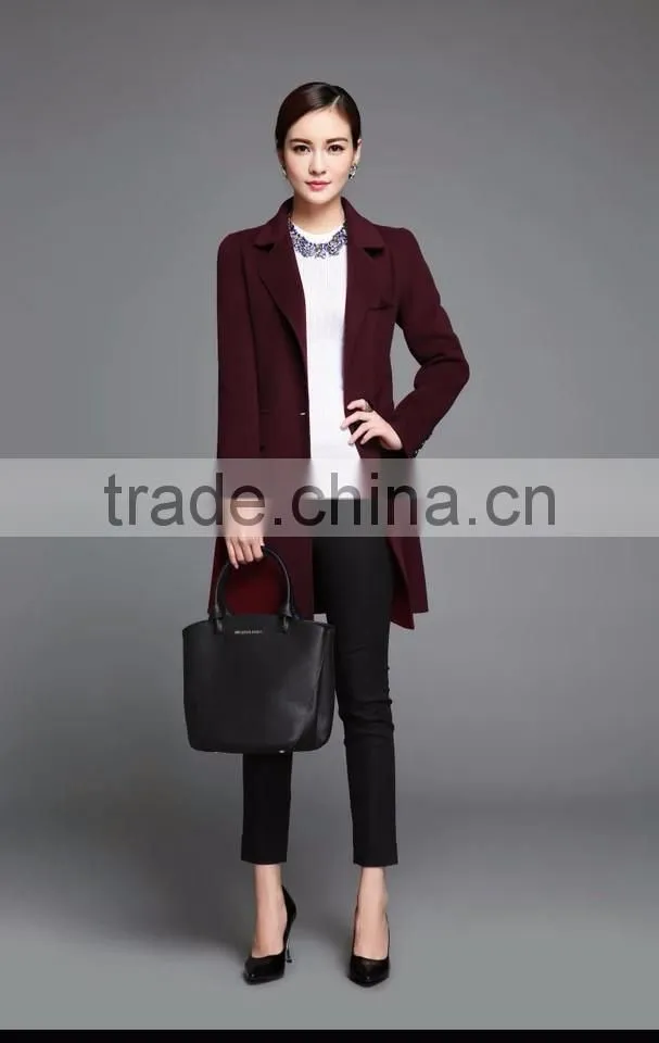 Winter parka coatkorean fur coat 2016 ,ladies fashionable wool coat