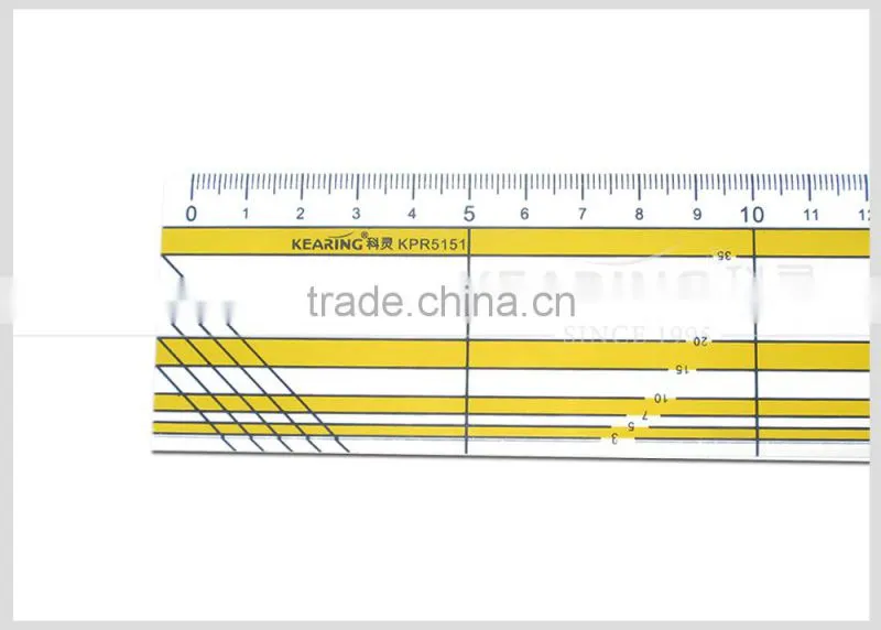 Kearing economical 30cm Rigid Plastic Patchwork Quilting Rulers straight ruler for dressmaking sewing #kpr5151