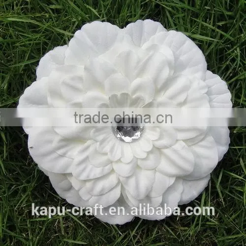 Cute handmade artificial peony flower hair clip