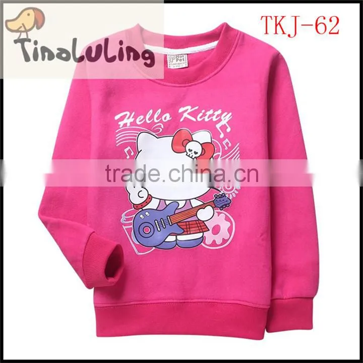 new hot children shirt hello kitty sweatshirt baby clothes