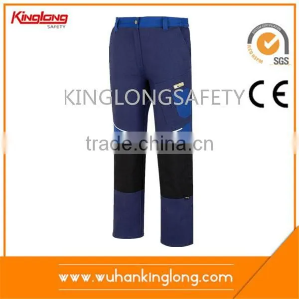 Embroidered Cargo Work Trousers Khaki Military Pants For Men