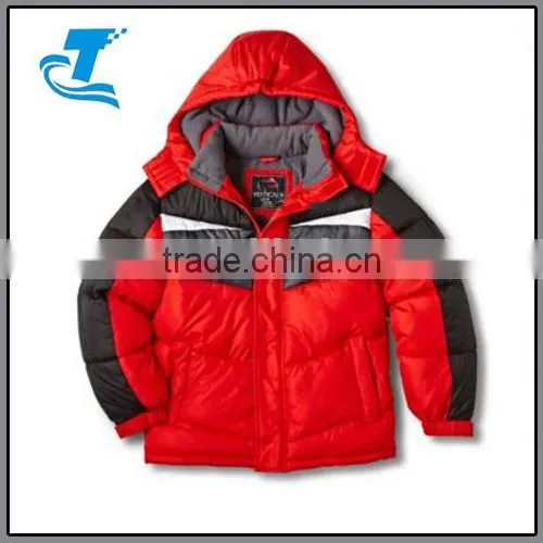 High Quality Hooded Boys Puffer Jacket Manufacturer