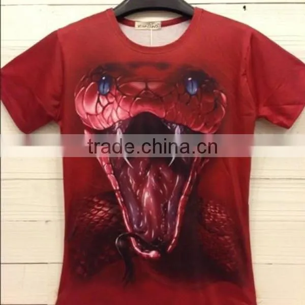 Fashion Custom Heat Transfer Printing T-Shirt Wholesale