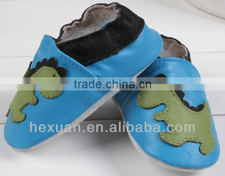 2016 lovely china wholesale leather baby shoe