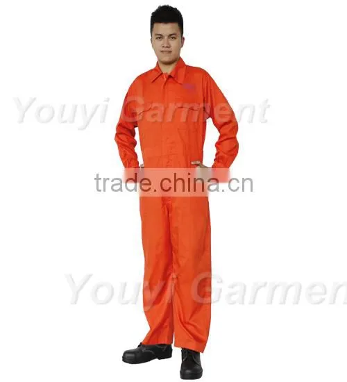 2015 new style polyethylene static protective workwear coverall