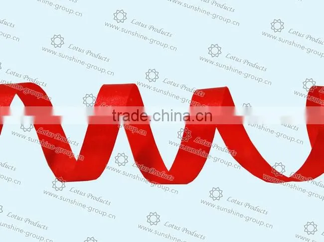 Garment and gift packing fashion design satin ribbon