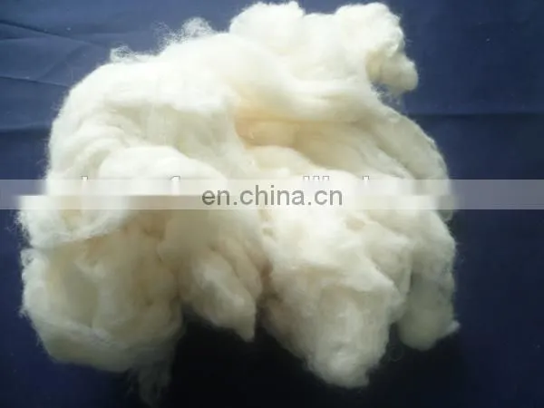 Professional factory dehaired raccoon hair natural brown color