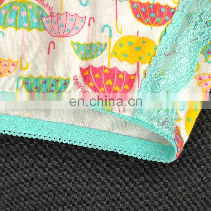 For Sale Graceful Lace Trim Teen Girl Underwear