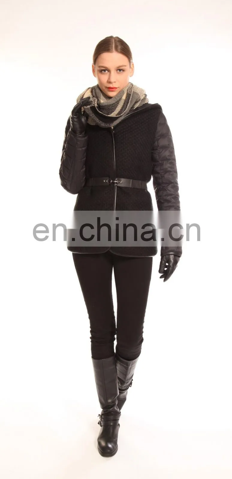 Widely Used Hot Sales Hot Sales Black Women Long Down Jacket