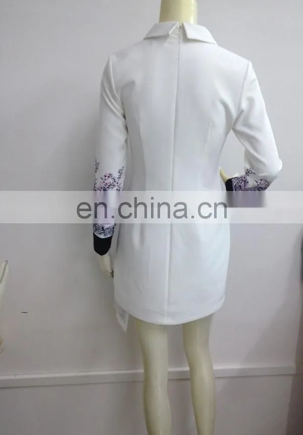 women casual dress in floral digital print