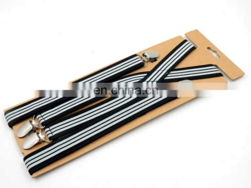 2017 Wholesale Low MOQ solid color Suspenders