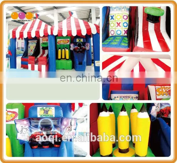 AOQI inflatable multiplay games used carnival game for sale