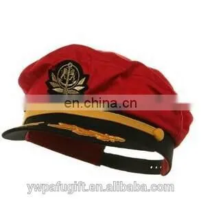 broner red flagship adjustable captain hat