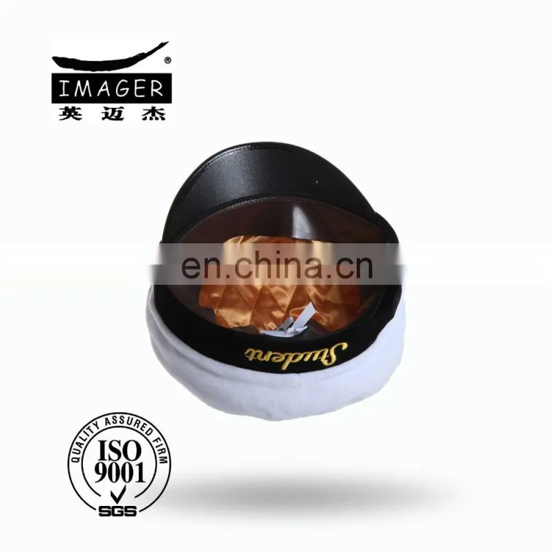 Plain Style Good Quality Customized Security Staff Cap for Student