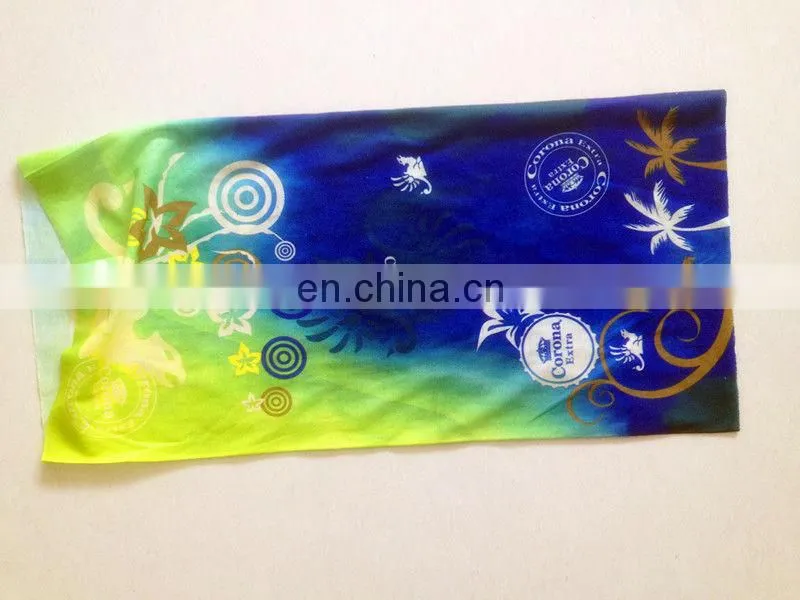 polyester outdoor bandana multifunctional seamless printed bandana