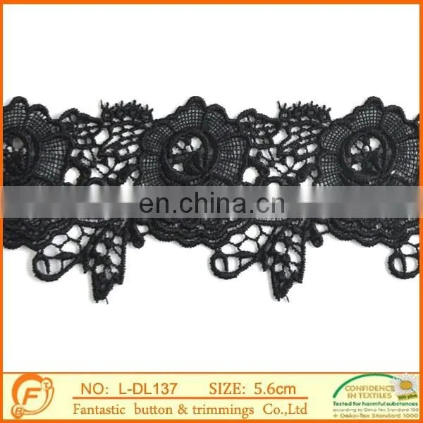 water soluble wholesale french lace trimming