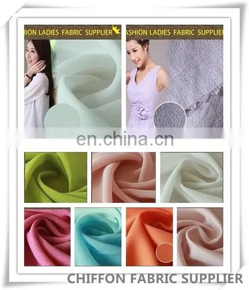 wholesale chiffon fabric charcoal dyeing fabric shaoxing textile polyester fabric