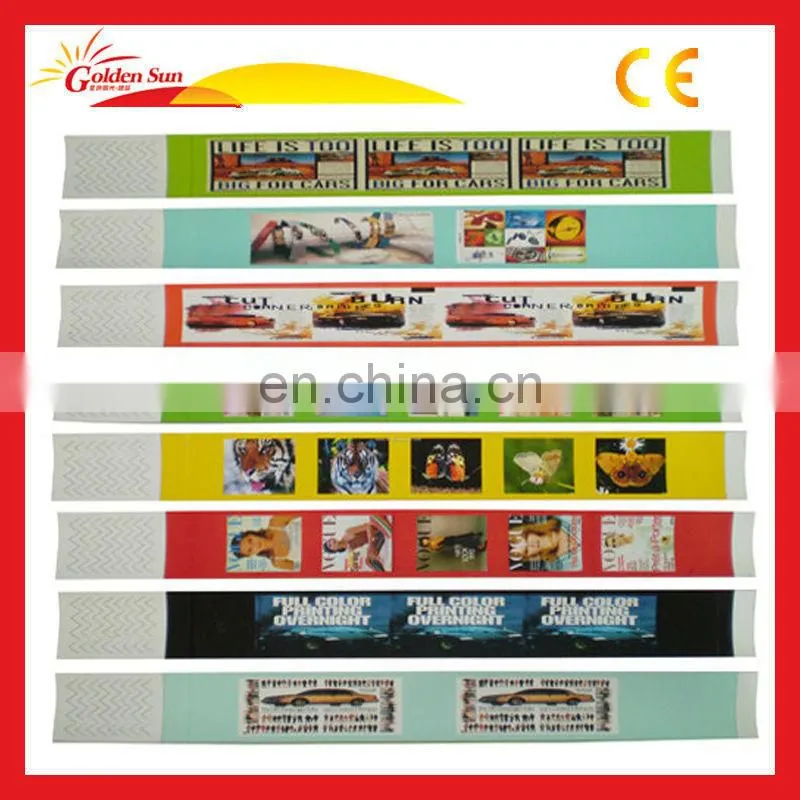 Solid Colour Tyvek Wristbands