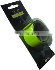 Security Reflex Slap Wrap Reflective Slap Bracelets Custom Reflex Armband