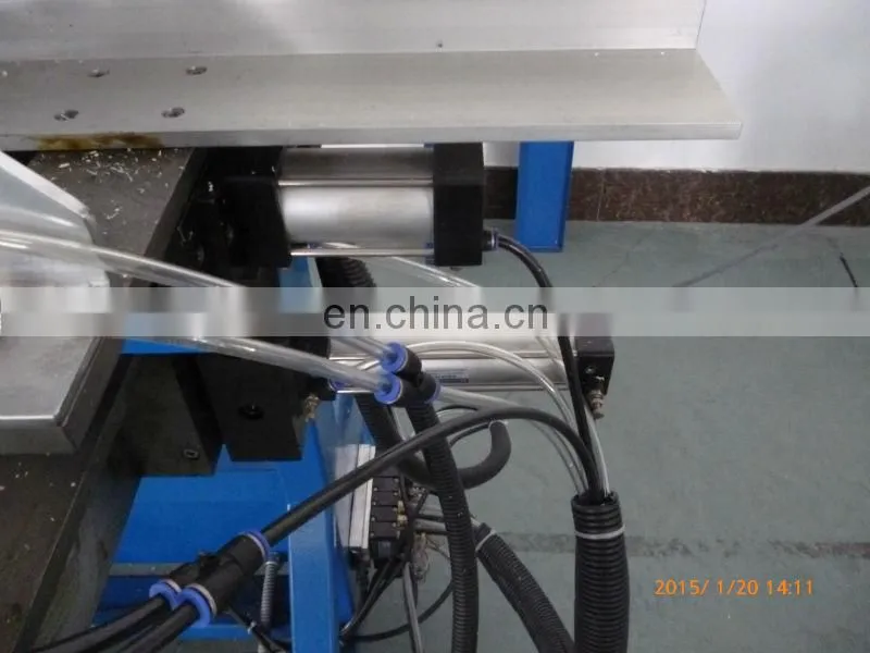 upvc window production line factory sale Automatic water slot milling machine SCX02