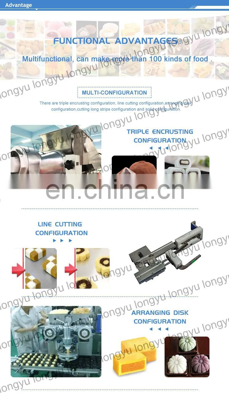 Multifunctional Mochi Ice Cream Processing/ Encrustig Machine
