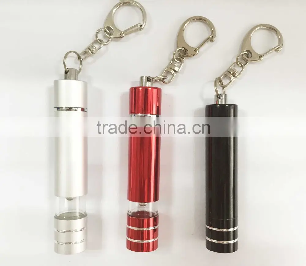 Mini wholesale retractable led keychain flashlight